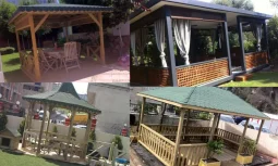 Ahşap Kamelya ile Doğayla Uyumlu Bahçe Dekorasyonu