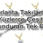 Pırlanta Takılarda Yüzlerce Çeşit Bulunduran Tek Firma